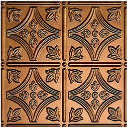 ACP - SAMPLE-FTPSCT - Fasade Traditional Pattern/Style #1 Decorative Vinyl Lay-in Ceiling Tile, 12" x 12" Sample