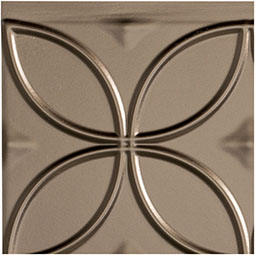 ACP - SAMPLE-BP06X06RG - Fasade Rings Backsplash Panel, 6" x 6" Sample