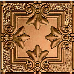 ACP - SAMPLE-FRECT - Fasade Regalia Decorative Vinyl Glue-up  Ceiling Tile, 12" x 12" Sample