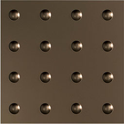 ACP - SAMPLE-WP12X12DO - Fasade Dome Wall Panel, 12" x 12" Sample