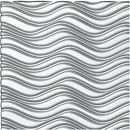 ACP - SAMPLE-WP12X12CU - Fasade Current Horizontal Wall Panel, 12" x 12" Sample