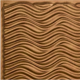 ACP - SAMPLE-FCUCT - Fasade Current Decorative Vinyl Lay-in Ceiling Tile, 12" x 12" Sample