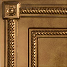 ACP - SAMPLE-FCOCT - Fasade Coffer Decorative Vinyl Lay-in Ceiling Tile, 12" x 12" Sample