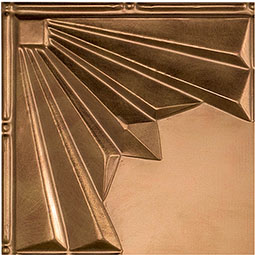 ACP - SAMPLE-FADCT - Fasade Art Deco Decorative Vinyl Lay-in Ceiling Tile, 12" x 12" Sample