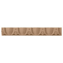Osborne Wood Products, Inc. - BX1019BH - 7/8"H x 9/16"P x 93"L, Moulding, Beech