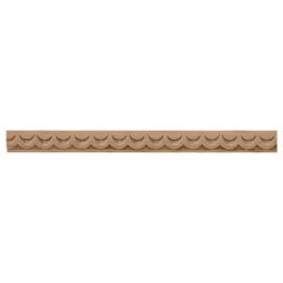 Osborne Wood Products, Inc. - BX1065BH - 1/2"H x 1/4"P x 93"L, Moulding, Beech
