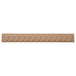 Osborne Wood Products, Inc. - BX1079BH - 1 1/2"H x 3/16"P x 93"L, Moulding, Beech