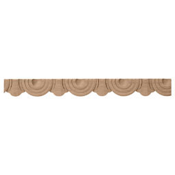Osborne Wood Products, Inc. - BX1107BH - 1 1/4"H x 1/4"P x 93"L, Moulding, Beech