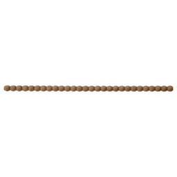 Osborne Wood Products, Inc. - BX1351BH - 3/16"D, Half Round, Pearl Beading Moulding (3' Stick), Beech