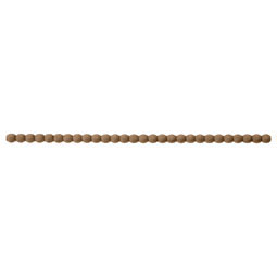 Osborne Wood Products, Inc. - BX1355BH - 3/8"D, Half Round, Pearl Beading Moulding (3' Stick), Beech