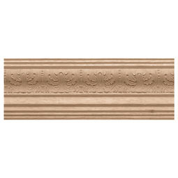 Osborne Wood Products, Inc. - BX1675BA - 3 1/4"H x 3 1/4"P x 93"L, Leaf Crown Moulding