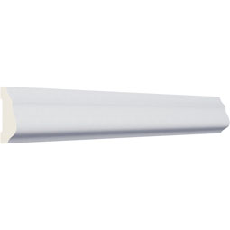 Ekena Millwork - PML01X00AB - Endurathane Aberdeen Panel Moulding, 1 1/2"H x 3/4"P x 94 1/4"L, Factory Primed