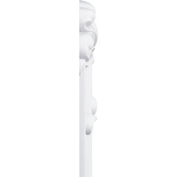 Ekena Millwork - PML16X16ED - Endurathane Edinburgh Panel Moulding Corner, 17 1/4"W x 16 1/4"H (matches moulding PML03X01ED), Factory Primed