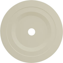 Ekena Millwork - CM31GO_P - Endurathane Gorleen Ceiling Medallion, 31 5/8"OD x 3 5/8"ID x 1 7/8"P (Fits Canopies up to 3 5/8")