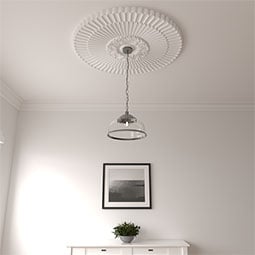 Ekena Millwork - CM41NE_P - Endurathane Nexus Ceiling Medallion, 41"OD x 1 5/8"P (Fits Canopies up to 7 1/4")