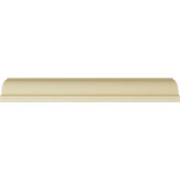 Ekena Millwork - MLD04X05X06WA - Endurathane Wakefield Crown Moulding, 4 3/4"H x 5 1/8"P x 6"F x 94 1/2"L, Factory Primed