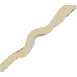 Ekena Millwork - MLD05X06X08VE - Endurathane Versailles Crown Moulding, 5 5/8"H x 6 3/8"P x 8 1/2"F x 94 1/2"L, Factory Primed