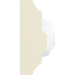 Ekena Millwork - PML02X00SU - Endurathane Sussex Floral Panel Moulding, 2"H x 7/8"P x 94 1/2"L, Factory Primed