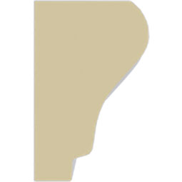 Ekena Millwork - MLD01X00AC - Endurathane Acanthus Leaf Panel Moulding, 1 3/8"H x 7/8"P x 94 1/2"L, Factory Primed