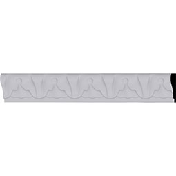 Ekena Millwork - MLD01X00AC - Endurathane Acanthus Leaf Panel Moulding, 1 3/8"H x 7/8"P x 94 1/2"L, Factory Primed