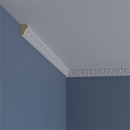 Ekena Millwork - MLD01X00AC - Endurathane Acanthus Leaf Panel Moulding, 1 3/8"H x 7/8"P x 94 1/2"L, Factory Primed