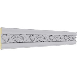 Ekena Millwork - MLD02X00SA - Endurathane Salem Panel Moulding, 2 1/4"H x 1/2"P x 94 1/2"L, Factory Primed