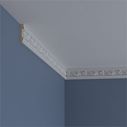 Ekena Millwork - MLD02X00SA - Endurathane Salem Panel Moulding, 2 1/4"H x 1/2"P x 94 1/2"L, Factory Primed