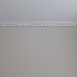 Ekena Millwork - MLD02X00TI - Endurathane Tirana Acanthus Leaf Panel Moulding, 2 3/4"H x 5/8"P x 94 1/2"L, Factory Primed