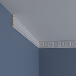 Ekena Millwork - MLD02X00BU - Endurathane Bulwark Panel Moulding, 2 1/2"H x 3/8"P x 94 1/2"L, Factory Primed