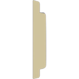 Ekena Millwork - MLD01X00VI - Endurathane Vincent Panel Moulding, 1 1/2"H x 1/4"P x 94 1/2"L, Factory Primed