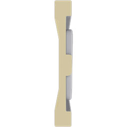 Ekena Millwork - MLD02X00ER - Endurathane Eris Panel Moulding, 2 3/4"H x 3/8"P x 94 1/2"L, Factory Primed