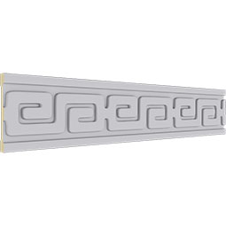 Ekena Millwork - MLD02X00ER - Endurathane Eris Panel Moulding, 2 3/4"H x 3/8"P x 94 1/2"L, Factory Primed