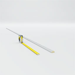 Ekena Millwork - MLD01X00CR - Endurathane Crendon Bead & Barrel Panel Moulding, 1"H x 5/8"P x 94 1/2"L, Factory Primed