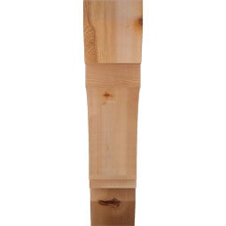 Ekena Millwork - BKTIMP06 - Imperial Slat Rough Sawn Bracket