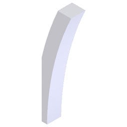 Fypon, Ltd. - BKT8X29X4 - 4"W x 8 1/4"D x 29"H Bracket
