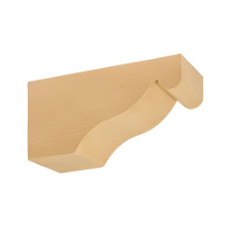 Fypon, Ltd. - COROG15X7S - 6"W x 7 1/4"H x 14 1/2"P Corbel