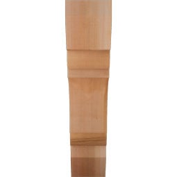 Ekena Millwork - BKTOLY06 - Olympic Slat Rough Sawn Bracket