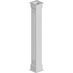 Fypon, Ltd. - CWKTNF - Fluted Non-Tapered Fypon Column Wrap Kit