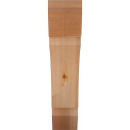 Ekena Millwork - BKTTHR06 - Thorton Slat Rough Sawn Bracket