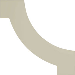 Ekena Millwork - PML10X10AC - Endurathane Acanthus Leaf Panel Moulding Corner, 11 7/8"W x 10 7/8"H (matches moulding PML02X00AC), Factory Primed