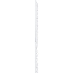 Ekena Millwork - PML08X08MD - Endurathane Middlesborough Egg & Dart Panel Moulding Corner, 9 3/8"W x 8 3/8"H (matches moulding PML01X00MD), Factory Primed