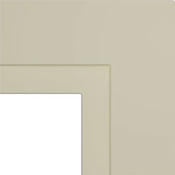 Ekena Millwork - PML03X03ER - Endurathane Eris Key Panel Moulding Corner, 4 3/8"W x 3 3/8"H x 7/8"P (matches moulding PML01X00ER), Factory Primed