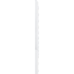 Ekena Millwork - PML16X16CA - Endurathane Caputo Egg & Dart Panel Moulding Corner, 17 1/8"W x 16 1/8"H (matches moulding PML03X00CA), Factory Primed