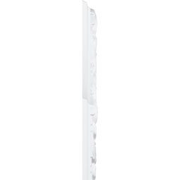 Ekena Millwork - PML10X10MI - Endurathane Milton Running Leaf Panel Moulding Corner, 10"W x 10"H (matches moulding PML02X00MI), Factory Primed