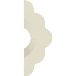 Ekena Millwork - PML01X00TI - Endurathane Tirana Panel Moulding, 1 3/4"H x 3/4"P x 94 1/2"L, Factory Primed