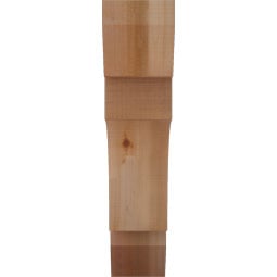 Ekena Millwork - BKTWTL06 - Westlake Slat Rough Sawn Bracket