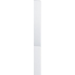 Ekena Millwork - PML06X06ST - Endurathane Stockport Panel Moulding Corner, 7 5/8"W x 6 5/8"H (matches moulding PML01X00ST), Factory Primed