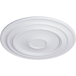 Ekena Millwork - CM32GI_P - Endurathane Giana Ceiling Medallion, 32 5/8"OD x 1 1/2"P (Fits Canopies up to 7 7/8")