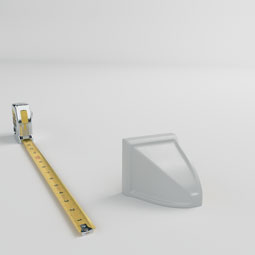 Ekena Millwork - MOC03X03BE - Endurathane Bedford Outside Corner for Moulding Profiles, 3"P x 3"H, Factory Primed