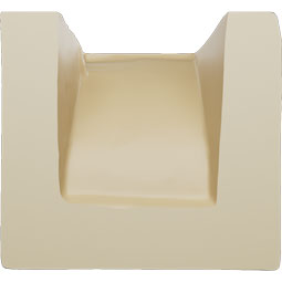 Ekena Millwork - MDB03X03BE - Endurathane Bedford Coupling for Moulding Profiles, 3"P x 3"H, Factory Primed